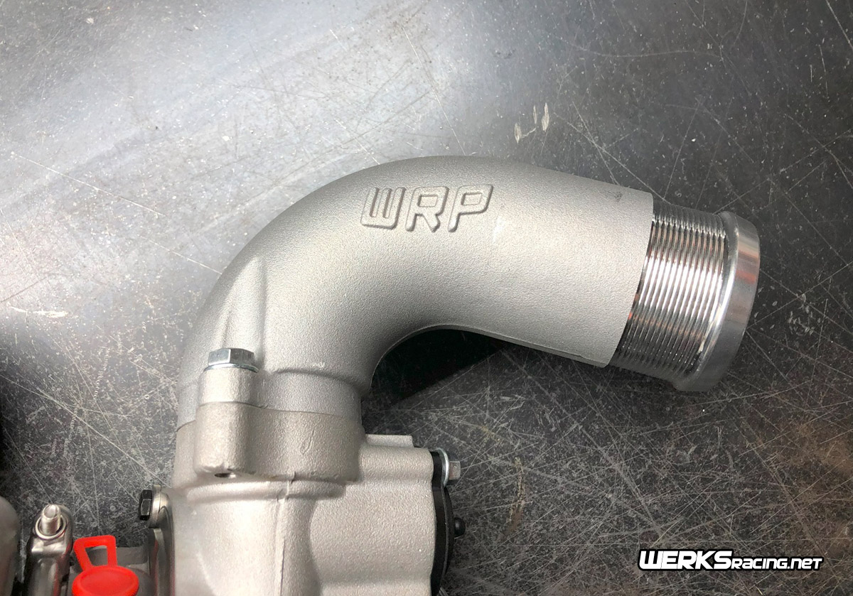 WERKSracing LNF Kappa Big Fatty Turbo Outlet Pipe