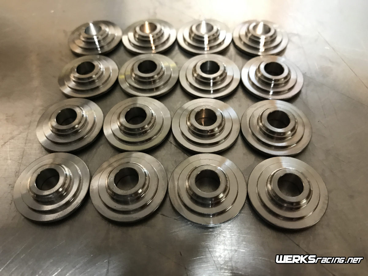 WERKSracing Ecotec Titanium Retainers